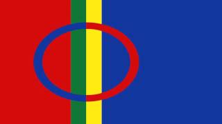 Bandera Secesionista del Pueblo Lapón  Secessionist Flags of The Lappish People [upl. by Thayer]