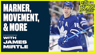 Leafs Biggest OffSeason Questions with James Mirtle  JD Bunkis Podcast [upl. by Meakem]