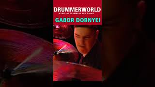 Gabor Dornyei the cool SHORT Drum Solo gabordornyei drummerworld [upl. by Soule]