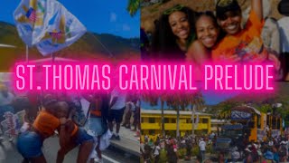 2023 STTHOMAS CARNIVAL PRELUDE  CARNVAL  JOUVERT  UBERSOCA CRUISE [upl. by Aiekal812]