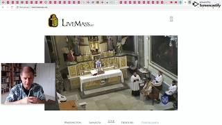 Daily Latin Mass FSSP LIVE  Breviary amp Missal [upl. by Adnirod]