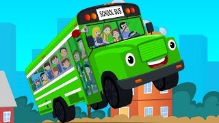 Wheels On The Bus  Children Rhymes From Kids Channel [upl. by Eamon]