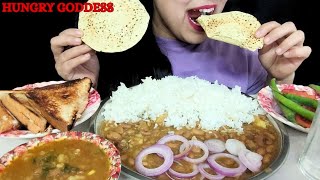 Rajam chawal🌶️🔥Sandwich🥵chilli papadIndian homemade foodfavourite Punjabi foodASMR EATING MUKBANG [upl. by Shere689]