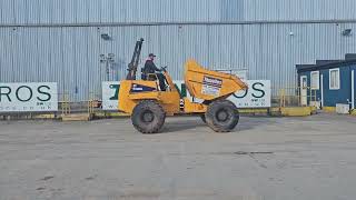 2005 Twaites 9 Ton Dumper Folding Roll Bar [upl. by Huntley]