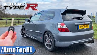 Honda Civic Type R EP3 REVIEW POV Test Drive on AUTOBAHN NO SPEED LIMIT by AutoTopNL [upl. by Allisurd]