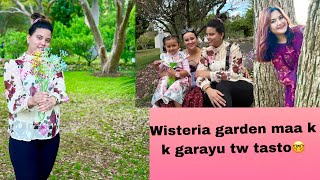 WISTARIA GARDEN 🪴 K K GARIYO TW GARDEN MAA GAYARW🤪🤓 [upl. by Heeley]