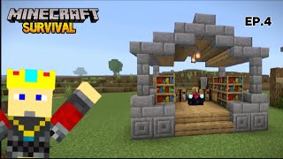 Ultimate Enchantment Room  Minecraft Survival Series Episode 4 [upl. by Adalheid]