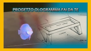 Creazione di un Ologramma 3D Fatto in Casa per Smartphone Fai da te [upl. by Arraek284]