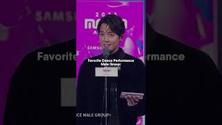 WINNERS MAMA AWARDS 2023 DAY 2 MALE shorts kpop 2023mama mama2023 mamaawards mamaawards2023 [upl. by Nomzaj392]