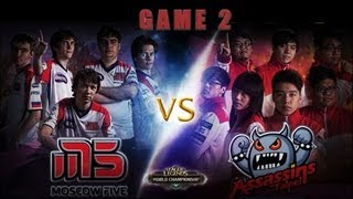 M5 vs TPA 1080p FULL HD  Semifinals Game 2  LoL Season 2 World Championship [upl. by Natiha]