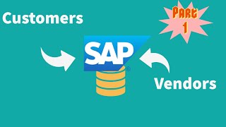 Part 1 Customer and Vendor Business Partners SAP S4HANA Data Migration Cockpit learnsap [upl. by Kreager]