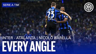 BARELLA GOAL vs ATALANTA  EVERY ANGLE  SERIE A 2223 ⚫🔵 [upl. by Roxanna]