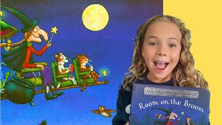 Read aloud book for kids Room on the Broom by Julia Donaldsonbedtimestories kidsbooks [upl. by Krueger]