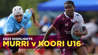 Murri v Koori Under 16 Highlights  2023 [upl. by Iadahs]