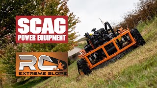 RC Extreme Slope Mower  Scag Power Equipment [upl. by Ruscio526]