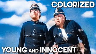 Young and Innocent  COLORIZED  Nova Pilbeam  Full Crime Movie [upl. by Shepp]