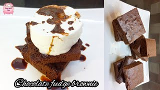 Chocolate Brownie Recipe  Simple Way Of Making The Best Fudgy Brownies [upl. by Audre]