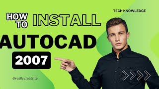 Installation process of AutoCAD 2007 [upl. by Oremodlab598]