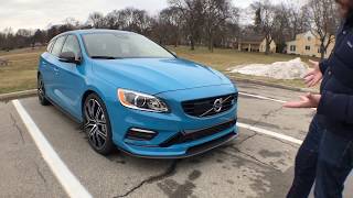 2018 Volvo V60 Polestar Exterior Interior and Powertrain w BONUS engine sound [upl. by Acnayb824]