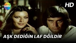 Aşk Dediğin Laf Değildir 1976  Türk Filmi  Tek Parça Full HD Tarık Akan amp Harika Değirmenci [upl. by Lonyer]