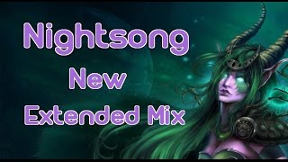 Nightsong New Extended Mix  Death of Ysera Music  ValSharah Cinematic Soundtrack [upl. by Anaugahs]