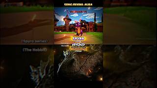 Spyro Vs Smaug spyro thehobbit warnerbros playstation edit 1v1 [upl. by Buchanan]