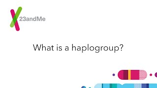 23andMe FAQ What is a haplogroup [upl. by Menken934]