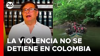 COLOMBIA  La guerrilla ELN asesina a 5 soldados [upl. by Vassaux]