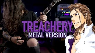 TREACHERY Aizen Theme From BLEACH  ORIGINAL METAL COVER by Rocco Minichiello [upl. by Mcneil962]