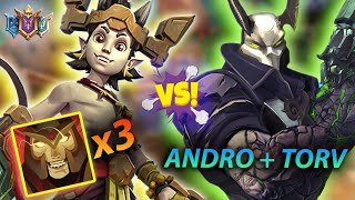 Max quotTRIGGER SCENT TALUSquot vs ANDROXUS amp TORVALD  Paladins Ranked [upl. by Alakcim99]