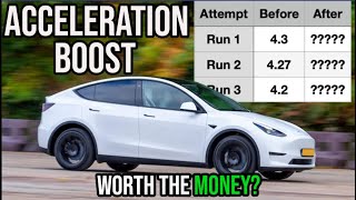 Tesla Acceleration Boost – Worth The Cost [upl. by Eitisahc]