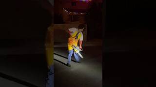 The Chainsaw Dance texaschainsawmassacre Leatherface tcm halloween cosplay dance [upl. by Egbert809]