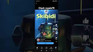 what happened to clash royale skibidi brainrot [upl. by Saqaw196]