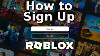 How to Sign Up to Roblox on phone  create a new Roblox Account Sign Up 2024 [upl. by Reh71]