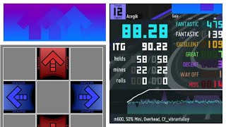 Saint Vitus ITG 12  9022 8828ex Custom Chart Stepmania [upl. by Eanore]