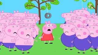 100001 Grandpa Pig Peppa and Roblox Piggy Funny Animation [upl. by Aikmat]