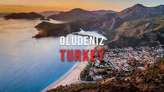 Sunset at Blue Lagoon Oludeniz Fethiye Turkey 🇹🇷 Walking Tour in 4K  Aegean Coast [upl. by Marcellus]