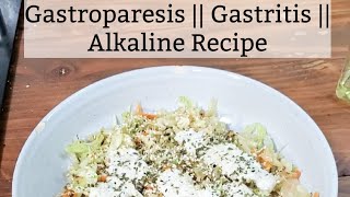 Gastroparesis  Gastritis  Alkaline Foods [upl. by Leihcey517]