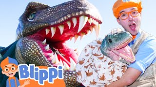 Blippi Learns About Baby Dinosaurs Educational Videos for Kids [upl. by Eelamme]