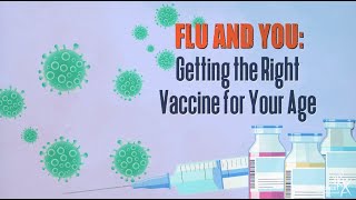 Flu and You Getting the Right Vaccine for Your Age [upl. by Trebor]