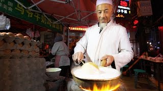 Muslim Chinese Street Food Tour in Islamic China  BEST Halal Food and Islam Food in China [upl. by Romeo]