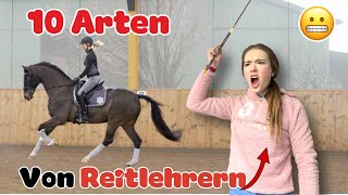 10 ARTEN VON REITLEHRERN [upl. by Zebedee]