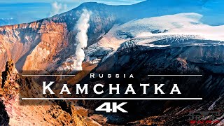 Kamchatka Russia 🇷🇺  by drone 4K [upl. by Atiuqat]