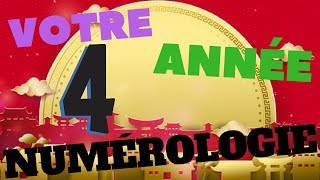 4 VOUS ÊTES EN ANNÉE PERSONNELLE 4 NUMÉROLOGIE [upl. by Plantagenet246]