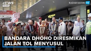 Menko Marves Luhut Binsar Panjaitan Resmikan Bandara Dhoho Kediri [upl. by Zetana]