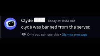 How to ban Clyde AI from your Discord server 100 [upl. by Biel236]