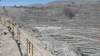 Chuquicamata Open Pit Copper Mine Calama Chile [upl. by Lucie]