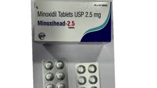 Minoxihead 25 Tablets Minoxidil Tablets USP 25 mg [upl. by Teodor787]