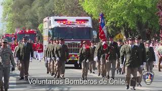 Himno Oficial de Bomberos de Chile [upl. by Zerla131]