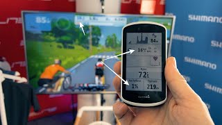 Skręcająca podstawka Elite Sterzo na Zwift smart wiatrak i o zbędnym liczniku na trenażerze [upl. by Laney676]